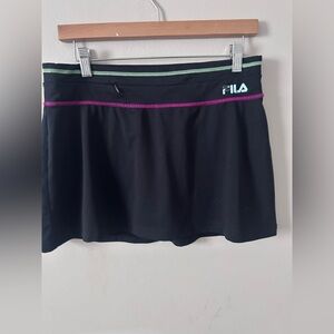 Fila Blue Skater Mini Skirt Athletic
